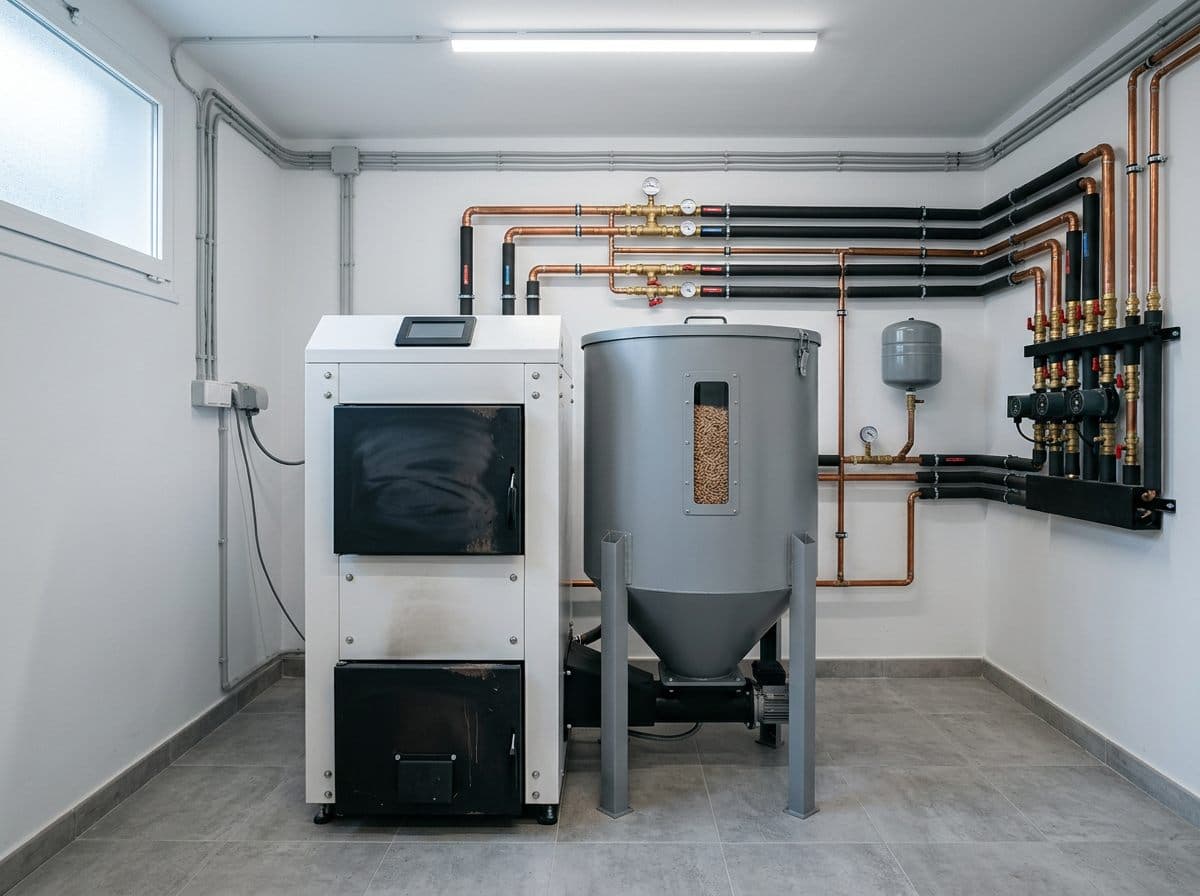 Instalación eficiente de calderas y estufas de pellets en Pontevedra